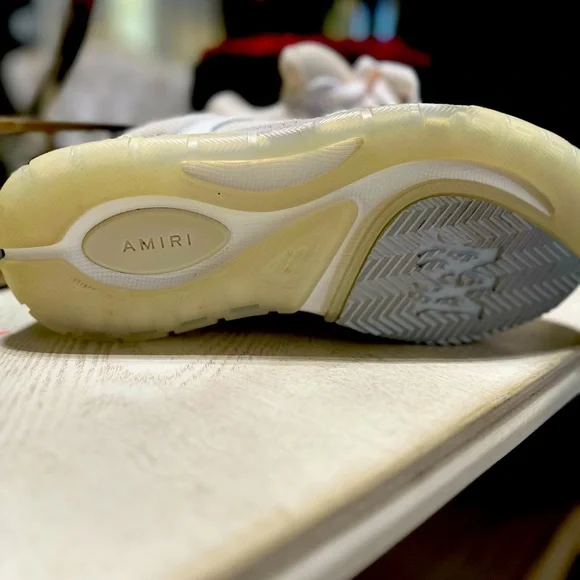 Amiri Sneakers ⭕️Worn 2x ⭕️Original Packaging ⭕️Dustbag Included - Picture 4 of 5